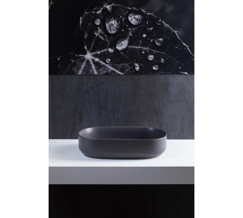 Раковина накладная Allen Brau Fantasy 55 4.11022.AN антрацит