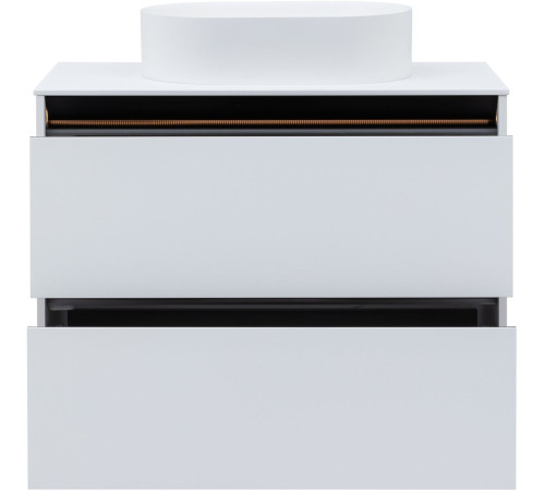 Тумба под раковину Allen Brau Activity 90 1.34005.WM белый матовый/черный браш