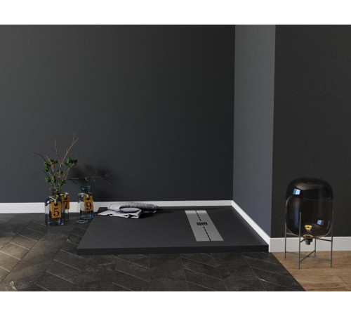 Душевой поддон Aquanet Delight 160х90 черный