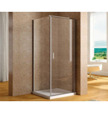 Душевой уголок Aquanet Cinetic 80х80,прозрачное стекло (AE12-N-80H190U-CT + AE12-F-80H190U-CT)