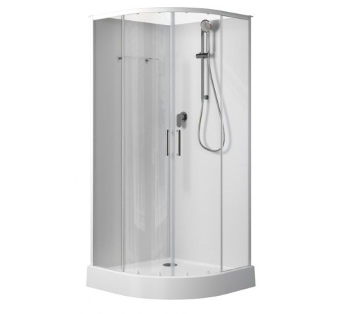 Душевая кабина Aquanet Passion EVO 100x100 R White