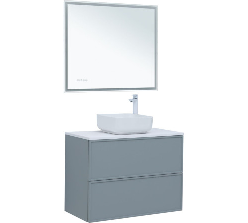 Тумба под раковину Aquanet Арт 90 мисти грин