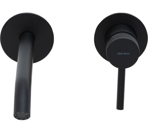 Смеситель для раковины Allen Brau Priority 5.31A03-31 (с внутренней частью) черный матовый