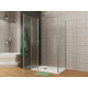 Душевой уголок Allen Brau Priority 120x100 3.31031.00 + 3.31046.00 хром