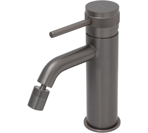 Смеситель для биде Allen Brau Priority 5.31A04-MG (с донным клапаном) графит браш