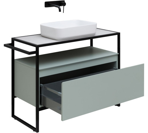 Тумба под раковину Allen Brau Priority 100 1.31003.PWM папирус матовый