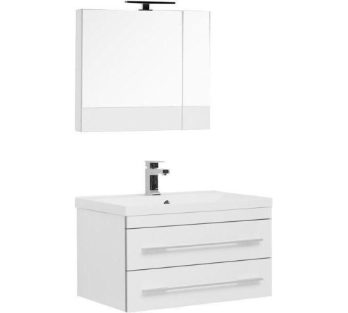 Мебель для ванной Aquanet Верона 75 белый (подвесной 2 ящика)