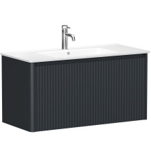 Тумба под раковину Allen Brau Gravity 100 1.370018.AM антрацит матовый