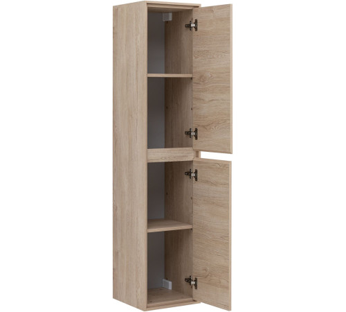 Шкаф-пенал Aquanet Милан 35 дуб светлый