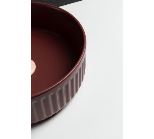 Раковина накладная Allen Brau Fantasy Line 36 4.11032.BD бордо