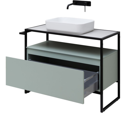 Тумба под раковину Allen Brau Priority 100 1.31003.PWM папирус матовый