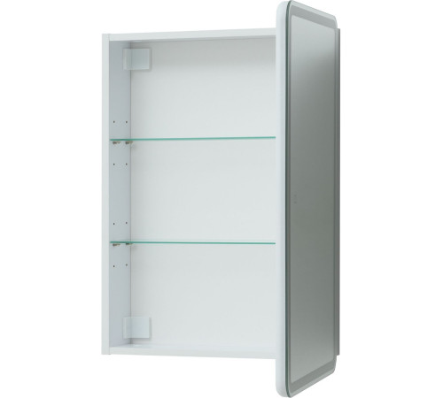 Зеркальный шкаф Aquanet Оптима 60 с LED подсветкой