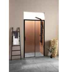 Душевая дверь Aquanet Pleasure AE60-N-140H200U-BT 140, прозрачное стекло