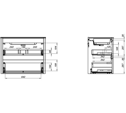 Тумба под раковину Allen Brau Gravity 80 1.370009.PWM папирус матовый