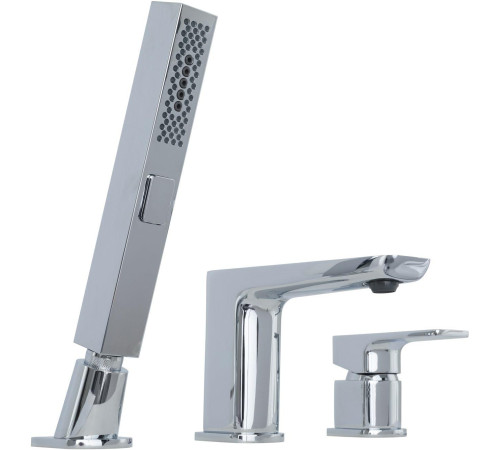 Смеситель на борт ванны Allen Brau Infinity 5.21008-00 (с внутренней частью) хром