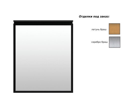Зеркало Allen Brau Priority 80 1.31015.02 серебро браш