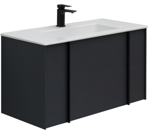 Тумба под раковину Allen Brau Reality 90 1.32006.AM антрацит матовый