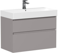 Тумба под раковину Allen Brau Infinity 85 1.210026.PGM платина матовый