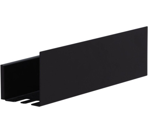 Полка Aquanet Магнум 40x12 черная матовая