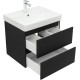 Тумба под раковину Aquanet Вега 2.0 60 черный