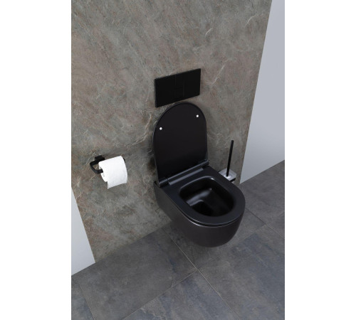 Чаша подвесного унитаза Allen Brau Priority 4.31002.31 черный матовый