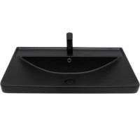 Раковина Aquanet Ирис 80 черная матовая