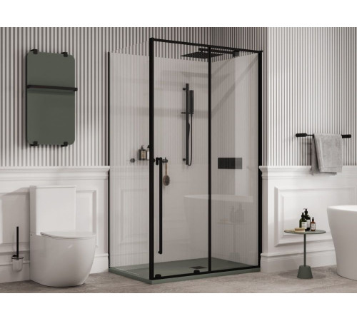 Верхний душ Allen Brau Infinity 5.21A19-31 черный матовый