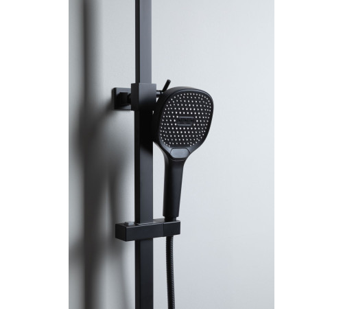 Душевая стойка Allen Brau Infinity 5.21030-31 черный матовый