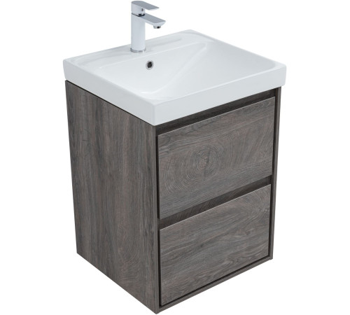Тумба под раковину Aquanet Милан 50 дуб рошелье