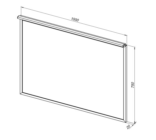 Зеркало Allen Brau Priority 100 1.31017.BB черный браш