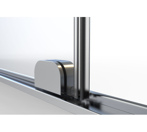 Душевой уголок Allen Brau Fantasy 150x80 3.11009.00 + 3.11011.00 хром