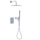 Душевой комплект Allen Brau Priority 5.31014-00 (с внутренней частью, 3 выхода) хром