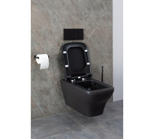 Чаша подвесного унитаза Allen Brau Infinity 4.21011.31 черный матовый