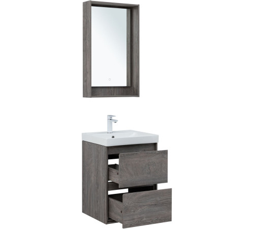 Тумба под раковину Aquanet Милан 50 дуб рошелье