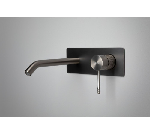 Смеситель для раковины Allen Brau Priority 4.0 5.31D03-MG (с внутренней частью) графит браш