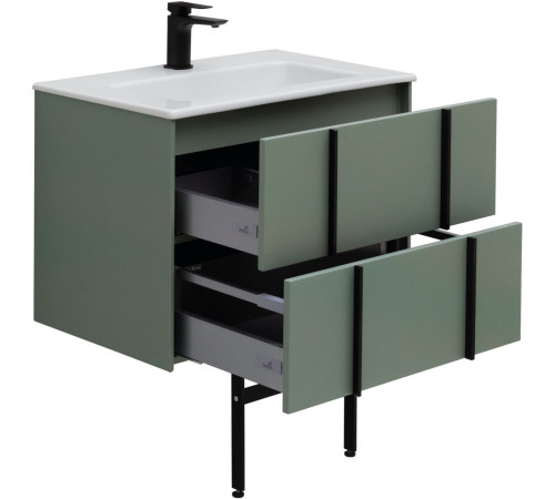 Тумба под раковину Allen Brau Reality 70 1.32004.CGM олива матовый