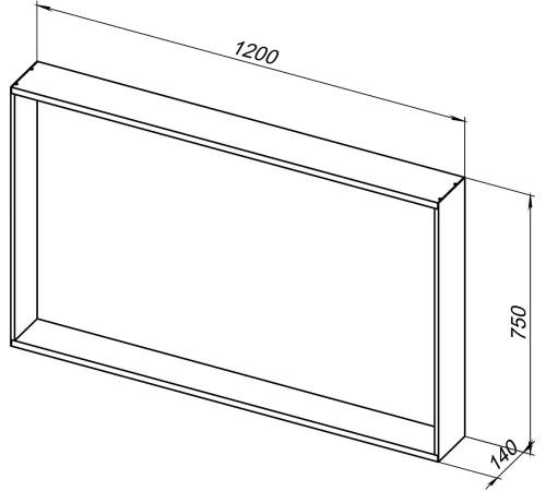 Зеркало Allen Brau Reality 120 1.32021.02 серебро браш