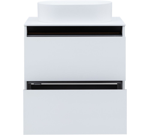 Тумба под раковину Allen Brau Activity 70 1.34003.WM белый матовый/черный браш