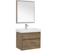 Мебель для ванной Aquanet Nova Lite 75 дуб рустикальный (2 ящика)