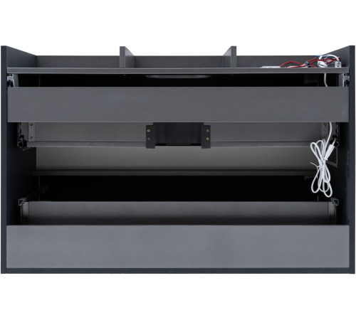 Тумба под раковину Allen Brau Activity 100 1.34014.AM антрацит матовый/олива браш