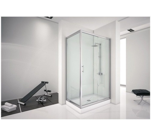 Душевой уголок Aquanet Alfa NAA1131 140x80, прозрачное стекло