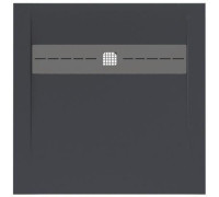 Душевой поддон Allen Brau Infinity 90x90 8.21001-AM антрацит