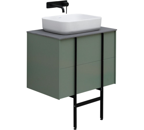 Тумба под раковину Allen Brau Reality 70 1.32004.CGM олива матовый