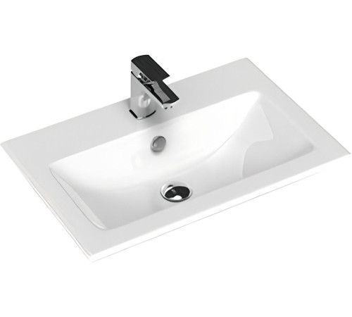 Тумба под раковину Aquanet Практика 60 маренго