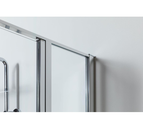 Душевой уголок Allen Brau Priority 100x100 3.31004.00 + 3.31019.00 хром