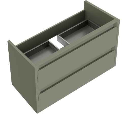 Тумба под раковину Allen Brau Fantasy 100 1.11003.CGM 2.0 олива матовый
