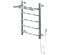 Полотенцесушитель электрический Aquanet Fiona 60х50 Тэн справа, с полкой