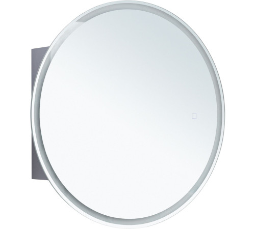 Зеркальный шкаф Aquanet Оптима 80 белый, с LED подсветкой