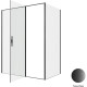 Душевой уголок Allen Brau Priority 160x100 3.31039.BBA + 3.31048.BBA черный браш