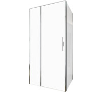 Душевой уголок Allen Brau Priority 100x90 3.31004.00 + 3.31016.00 хром